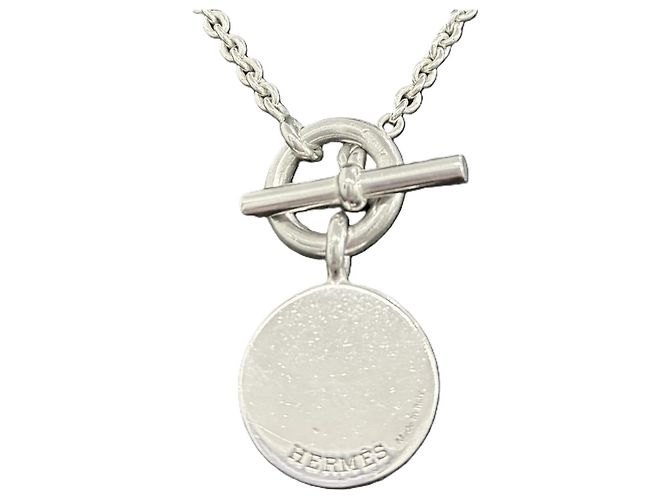 Hermès Collar Hermes Sellier en Plata 925 - vista 2