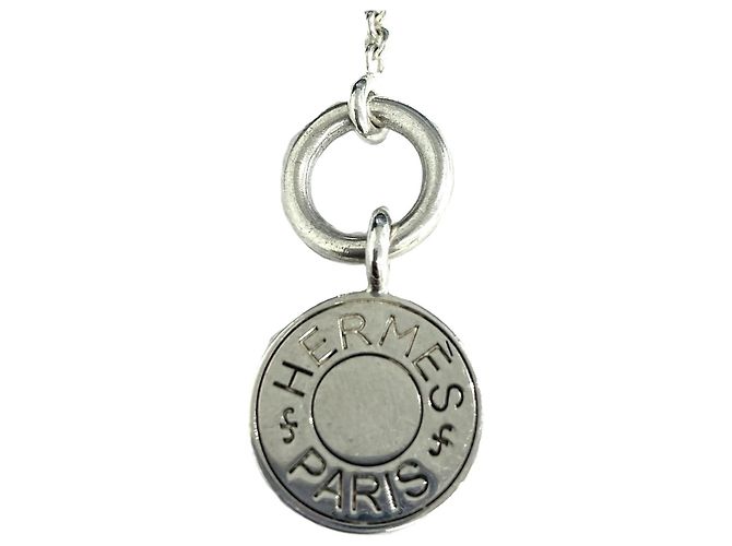 Hermès Collar Hermes Sellier en Plata 925 - vista 4