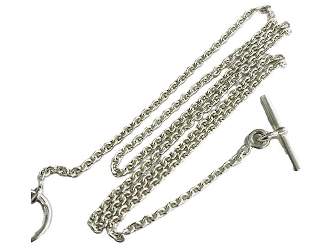 Hermès Collar Hermes Sellier en Plata 925 - vista 6