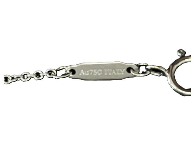 Autre Marque Collana Tiffany & Co. T Smile in oro bianco D'oro - vista 6