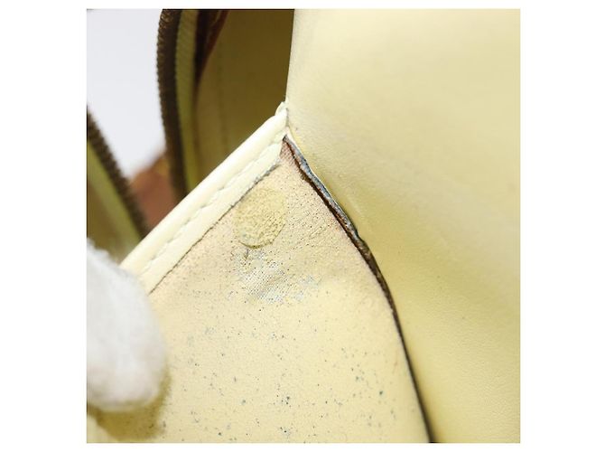 LOUIS VUITTON Monogram Vernis Marley Backpack Yellow M91040 LV Auth hk4072 Gelb - Ansicht 12