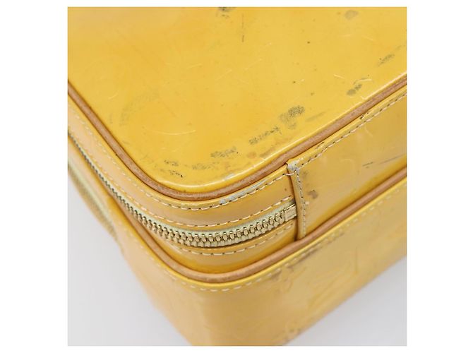 LOUIS VUITTON Monogram Vernis Marley Backpack Yellow M91040 LV Auth hk4072 Gelb - Ansicht 15