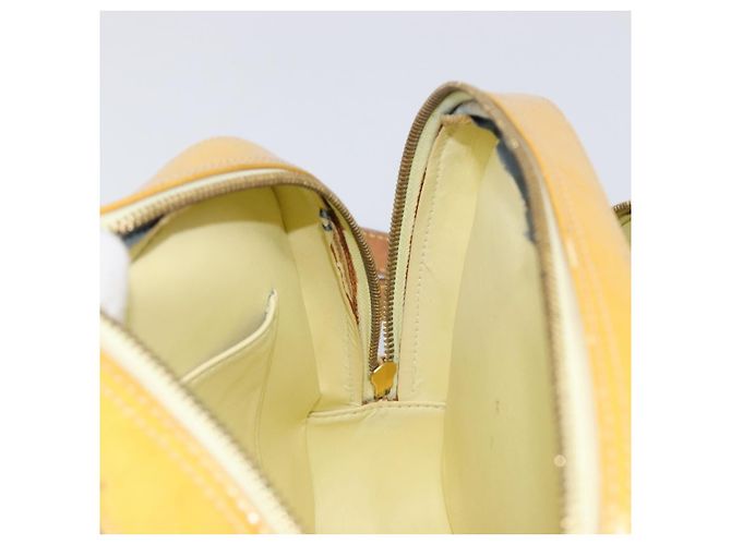 LOUIS VUITTON Monogram Vernis Marley Backpack Yellow M91040 LV Auth hk4072 Gelb - Ansicht 20