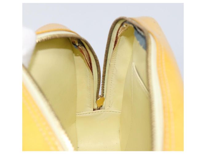 LOUIS VUITTON Monogram Vernis Marley Backpack Yellow M91040 LV Auth hk4072 Gelb - Ansicht 21