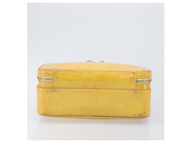 LOUIS VUITTON Monogram Vernis Marley Backpack Yellow M91040 LV Auth hk4072 Gelb - Ansicht 5
