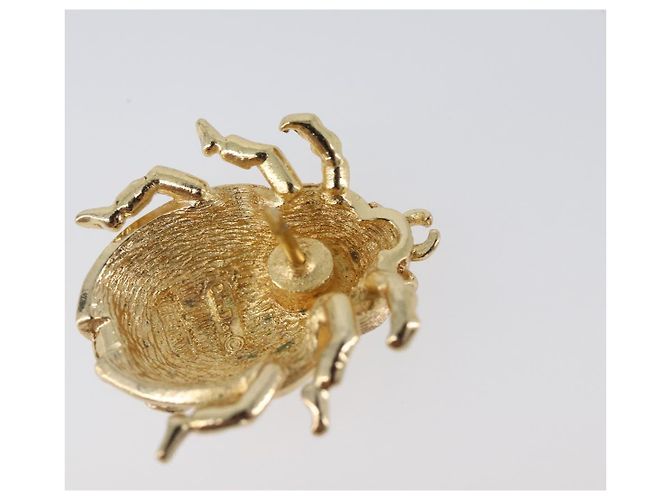 Spilla Christian Dior Ladybug metallo Gold Auth SW2812 D'oro - vista 13