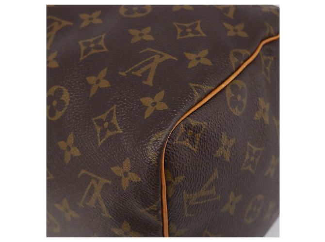LOUIS VUITTON Monogram Speedy 25 Hand Bag M41528 LV Auth 200486 Monogramma - vista 16