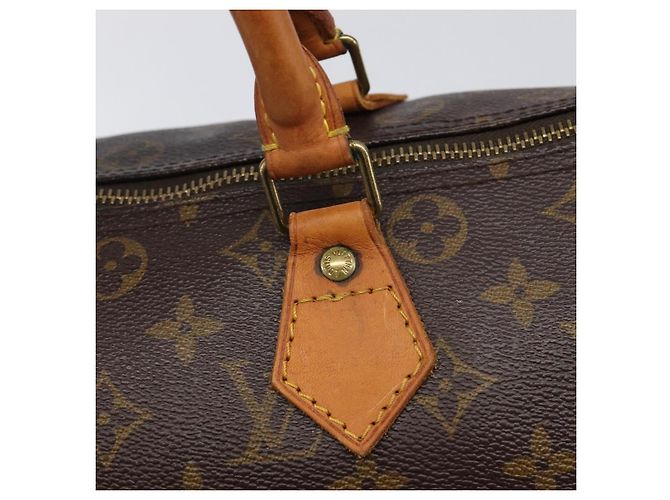 LOUIS VUITTON Monogram Speedy 25 Hand Bag M41528 LV Auth 200486 Monogramma - vista 18