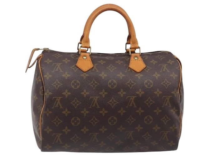 LOUIS VUITTON Monogram Speedy 25 Hand Bag M41528 LV Auth 200486 Monogramma - vista 2