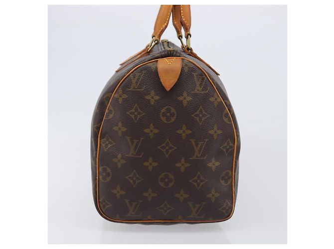 LOUIS VUITTON Monogram Speedy 25 Hand Bag M41528 LV Auth 200486 Monogramma - vista 4
