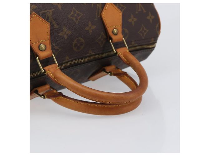 LOUIS VUITTON Monogram Speedy 25 Hand Bag M41528 LV Auth 200486 Monogramma - vista 7