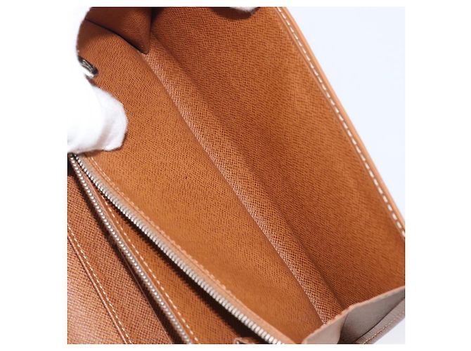 LOUIS VUITTON Epi Portefeiulle Sarah Long Wallet Brown M60321 LV Auth bs36813 Marrone - vista 22