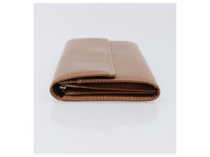 LOUIS VUITTON Epi Portefeiulle Sarah Long Wallet Brown M60321 LV Auth bs36813 Marrone - vista 5