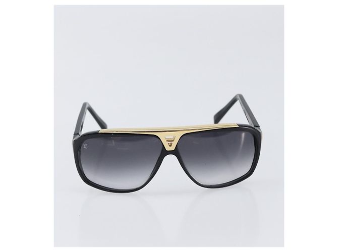 Occhiali da sole LOUIS VUITTON plastica Black Z0350W LV Auth BA15686M Nero - vista 13