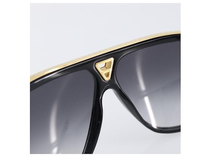 Occhiali da sole LOUIS VUITTON plastica Black Z0350W LV Auth BA15686M Nero - vista 14