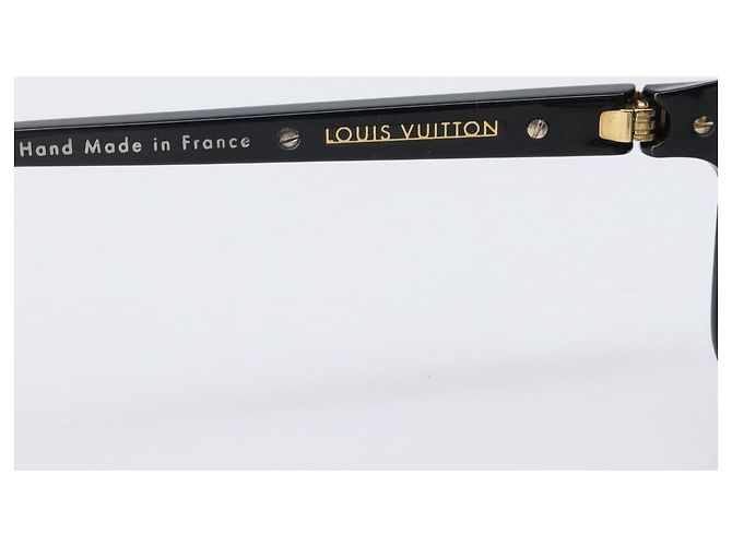 Occhiali da sole LOUIS VUITTON plastica Black Z0350W LV Auth BA15686M Nero - vista 16
