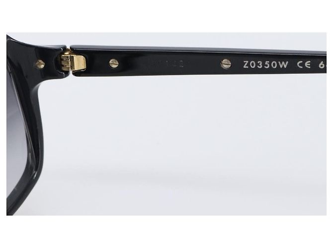 Occhiali da sole LOUIS VUITTON plastica Black Z0350W LV Auth BA15686M Nero - vista 9