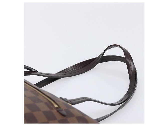Borsa Tote LOUIS VUITTON Damier Ebene Jena MM N41013 LV Auth BA15660 - vista 14