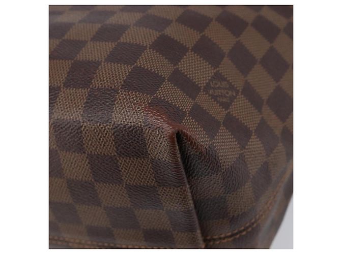 Borsa Tote LOUIS VUITTON Damier Ebene Jena MM N41013 LV Auth BA15660 - vista 16