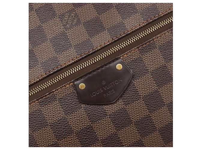 Borsa Tote LOUIS VUITTON Damier Ebene Jena MM N41013 LV Auth BA15660 - vista 18
