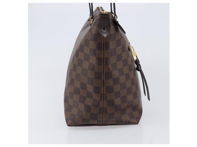 Borsa Tote LOUIS VUITTON Damier Ebene Jena MM N41013 LV Auth BA15660 - vista 4