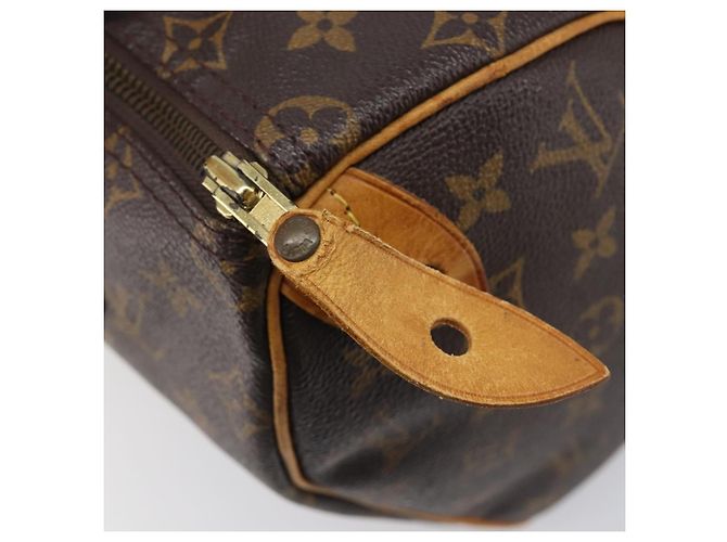 LOUIS VUITTON Monogram Speedy 25 Hand Bag M41528 LV Auth 200464 Monogramma - vista 10