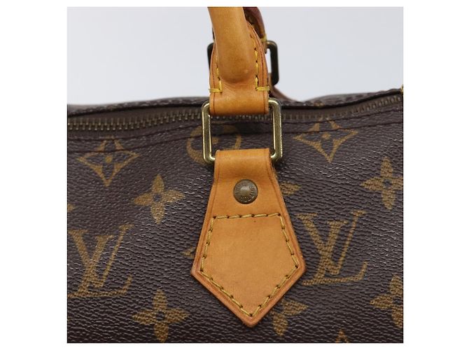 LOUIS VUITTON Monogram Speedy 25 Hand Bag M41528 LV Auth 200464 Monogramma - vista 18
