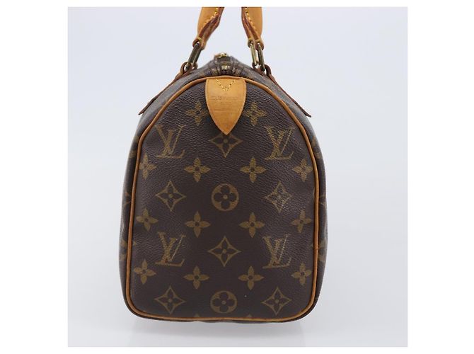 LOUIS VUITTON Monogram Speedy 25 Hand Bag M41528 LV Auth 200464 Monogramma - vista 3