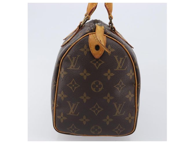 LOUIS VUITTON Monogram Speedy 25 Hand Bag M41528 LV Auth 200464 Monogramma - vista 4