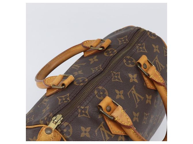 LOUIS VUITTON Monogram Speedy 25 Hand Bag M41528 LV Auth 200464 Monogramma - vista 6