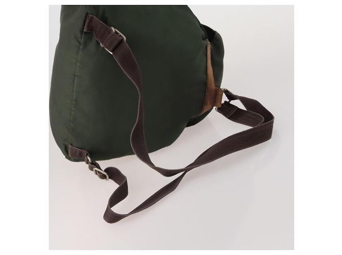 Borsa Tote Borsa a Tracolla Borsa a Mano PRADA Nylon 5 Set Navy Khaki Auth ti4039 Cachi Blu navy - vista 20