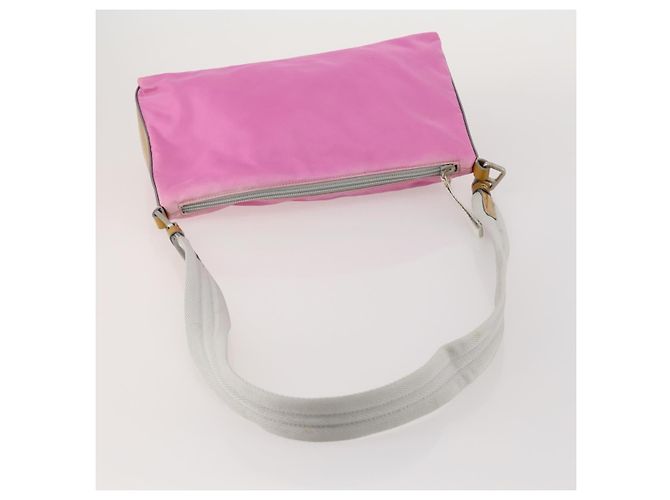 Borsa Tote Borsa a Tracolla Borsa a Mano PRADA Nylon 5 Set Navy Khaki Auth ti4039 Cachi Blu navy - vista 25