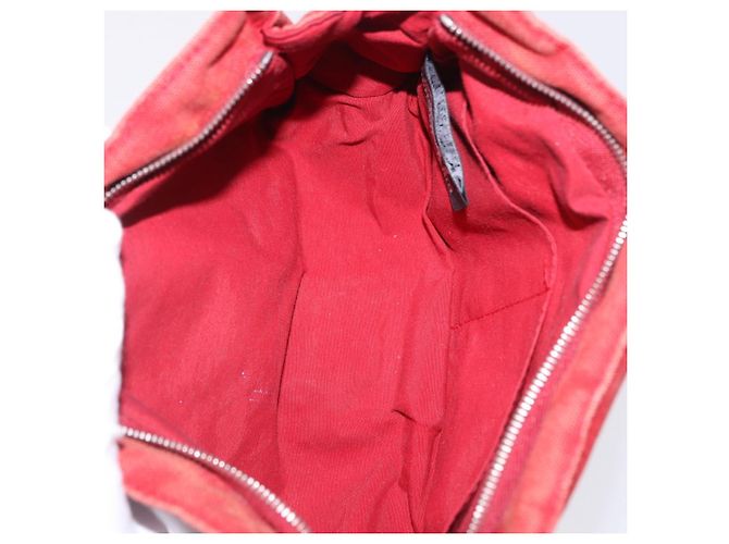 Hermès HERMES Beutel aus Baumwolle 2er Set Rot Auth ti4025 - Ansicht 9