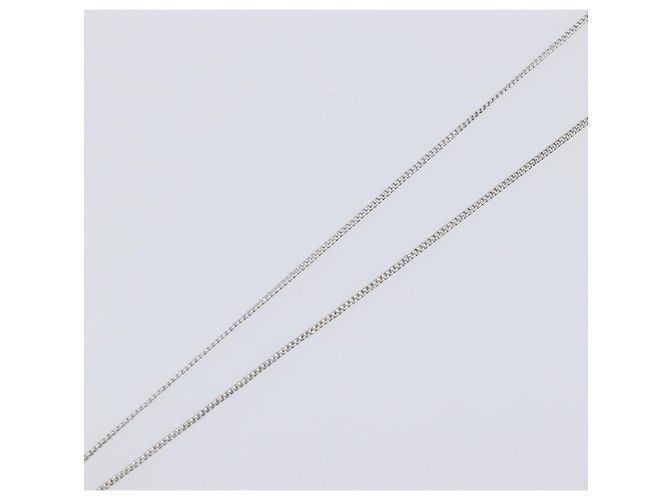 Christian Dior Halskette Metall Silber Auth ka6100 - Ansicht 11
