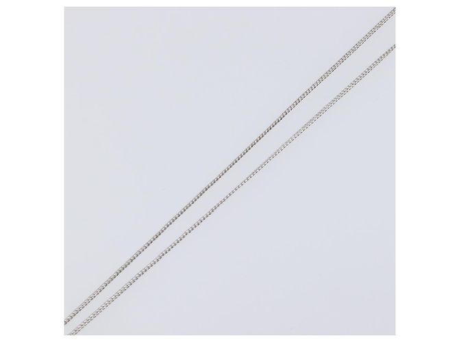Christian Dior Halskette Metall Silber Auth ka6100 - Ansicht 5