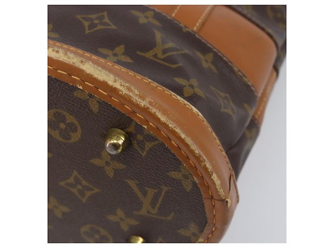 LOUIS VUITTON Monogram Bucket PM Shoulder Bag USA limited M42238 LV Auth 200671 Monogramma - vista 10