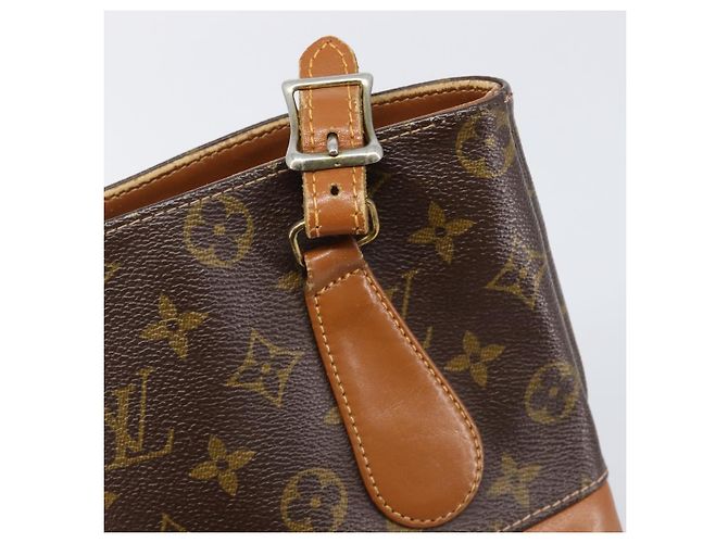 LOUIS VUITTON Monogram Bucket PM Shoulder Bag USA limited M42238 LV Auth 200671 Monogramma - vista 11