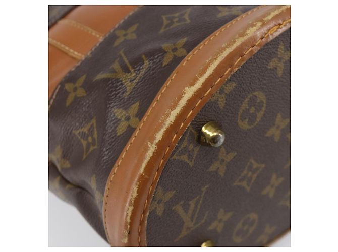 LOUIS VUITTON Monogram Bucket PM Shoulder Bag USA limited M42238 LV Auth 200671 Monogramma - vista 14