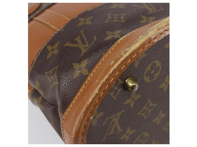 LOUIS VUITTON Monogram Bucket PM Shoulder Bag USA limited M42238 LV Auth 200671 Monogramma - vista 16