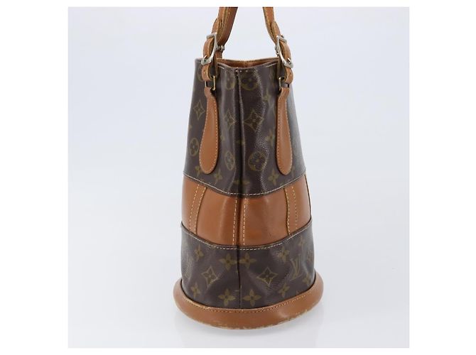 LOUIS VUITTON Monogram Bucket PM Shoulder Bag USA limited M42238 LV Auth 200671 Monogramma - vista 3