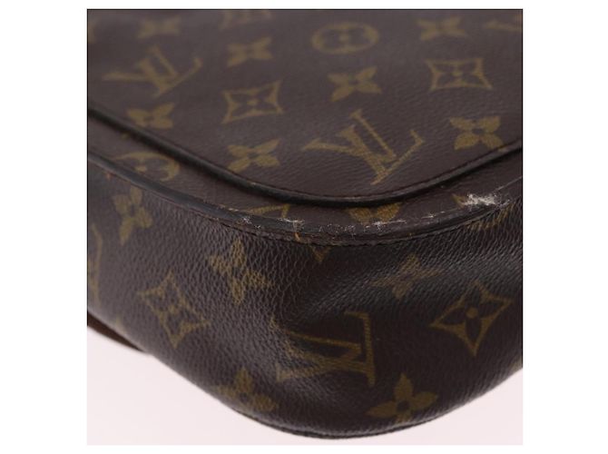 LOUIS VUITTON Monogram Saint Cloud GM Shoulder Bag M51242 LV Auth 200559 Monogramma - vista 18