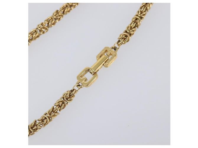 GIVENCHY Halskette Metall Goldfarben Auth SW2850 - Ansicht 15