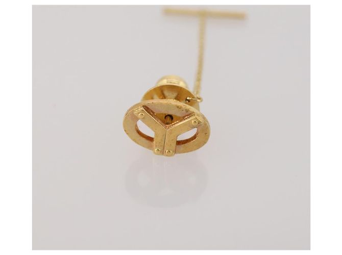 Autre Marque SAINT LAURENT dunhill Gemelli e Spilla da Cravatta Set da 4 pezzi Metallo Tono Oro Tono Argento Auth BA15443 - vista 10