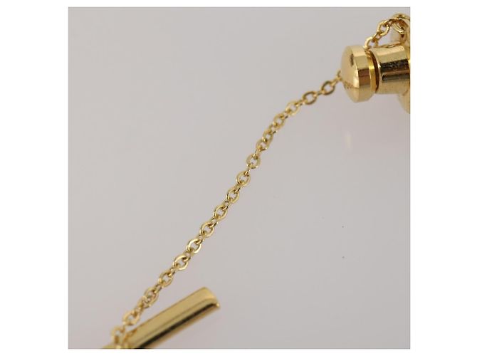 Autre Marque SAINT LAURENT dunhill Gemelli e Spilla da Cravatta Set da 4 pezzi Metallo Tono Oro Tono Argento Auth BA15443 - vista 15