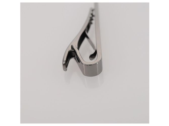 Autre Marque SAINT LAURENT dunhill Gemelli e Spilla da Cravatta Set da 4 pezzi Metallo Tono Oro Tono Argento Auth BA15443 - vista 19