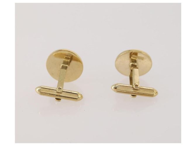 Autre Marque SAINT LAURENT dunhill Gemelli e Spilla da Cravatta Set da 4 pezzi Metallo Tono Oro Tono Argento Auth BA15443 - vista 3