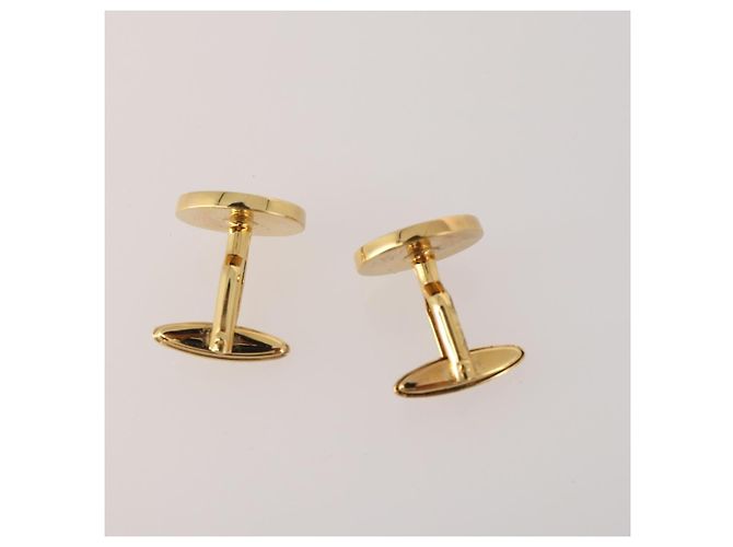 Autre Marque SAINT LAURENT dunhill Gemelli e Spilla da Cravatta Set da 4 pezzi Metallo Tono Oro Tono Argento Auth BA15443 - vista 8