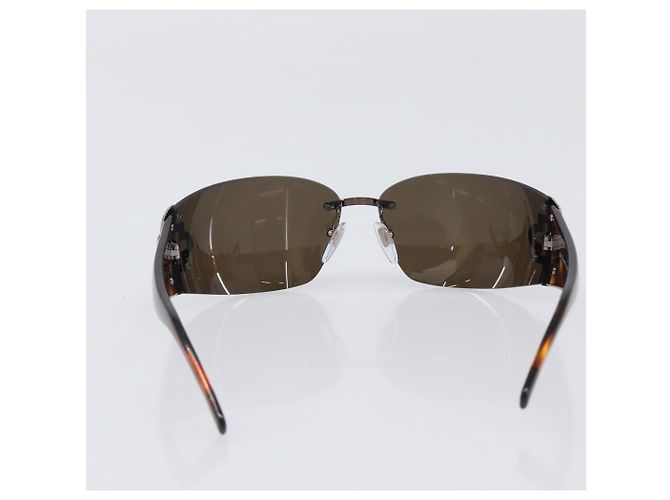Bulgari Occhiali da sole BVLGARI plastica Brown Auth BA15666V Marrone - vista 3