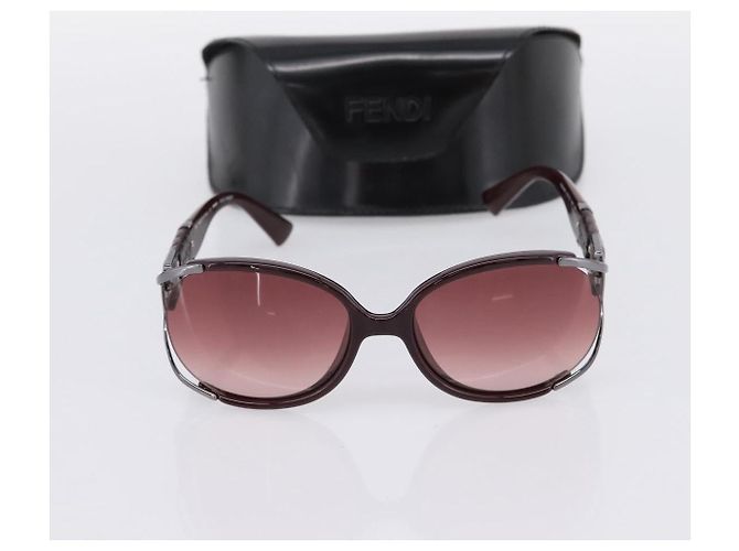 Occhiali da sole FENDI plastica Bordeaux Auth BA15674V Bordò - vista 13