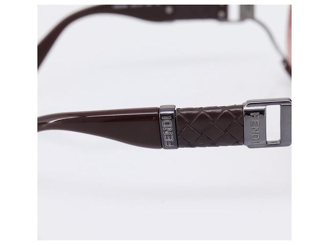 Occhiali da sole FENDI plastica Bordeaux Auth BA15674V Bordò - vista 5